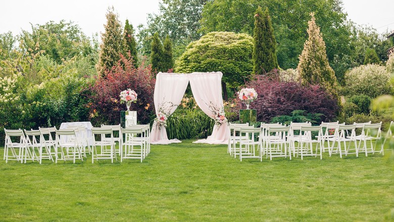 ornamentação para casamento em sitio