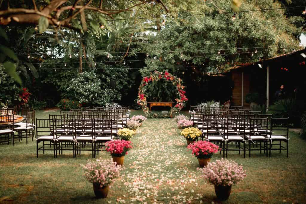 custo medio decoracao casamento sitio economico