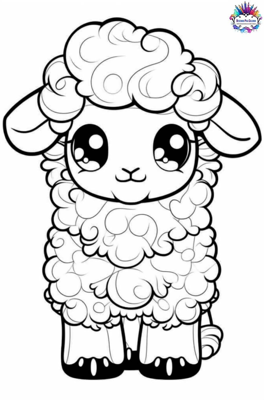 imagem de ovelha para imprimir