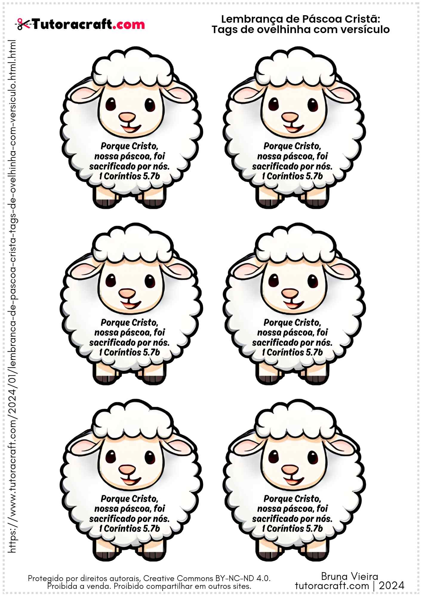 lembrancinha ovelha feltro molde