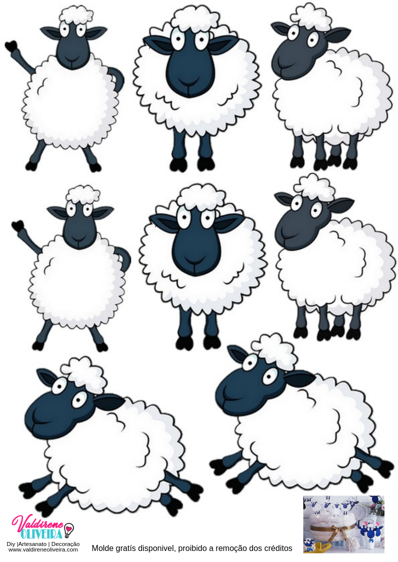 clipart ovelha para download