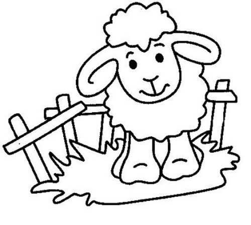 molde de ovelhinha para feltro