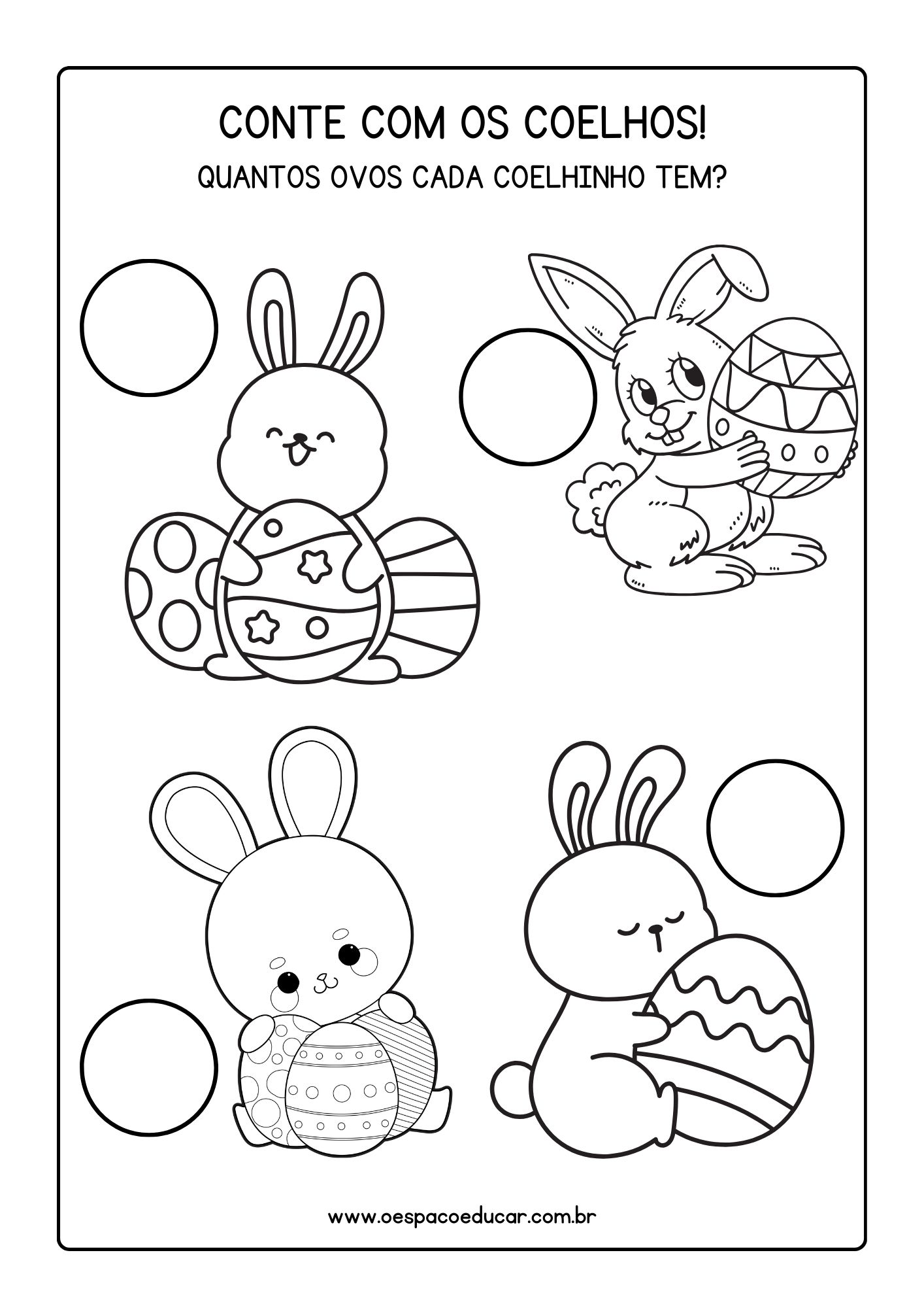 kit páscoa infantil