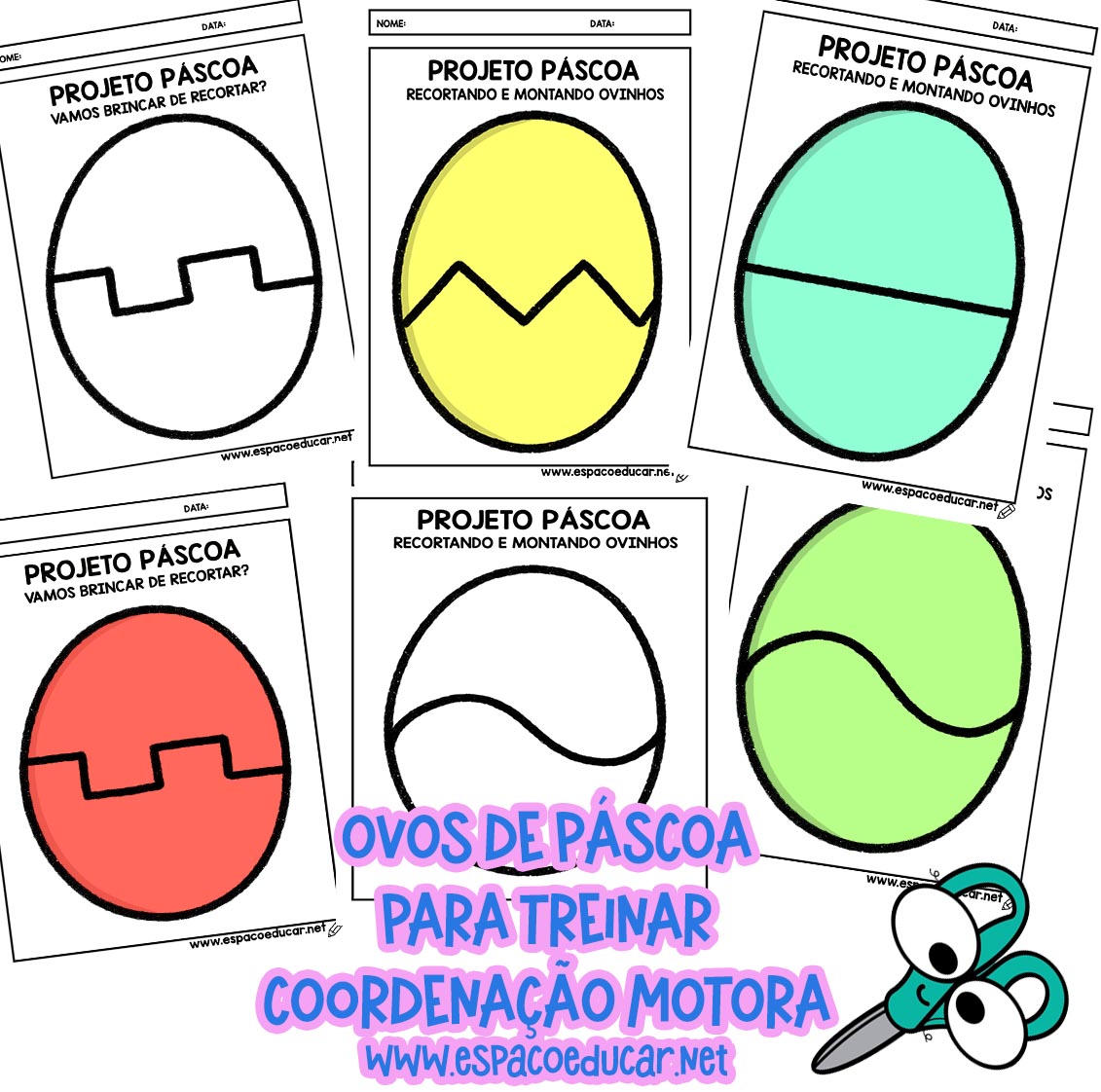 atividade páscoa educação infantil