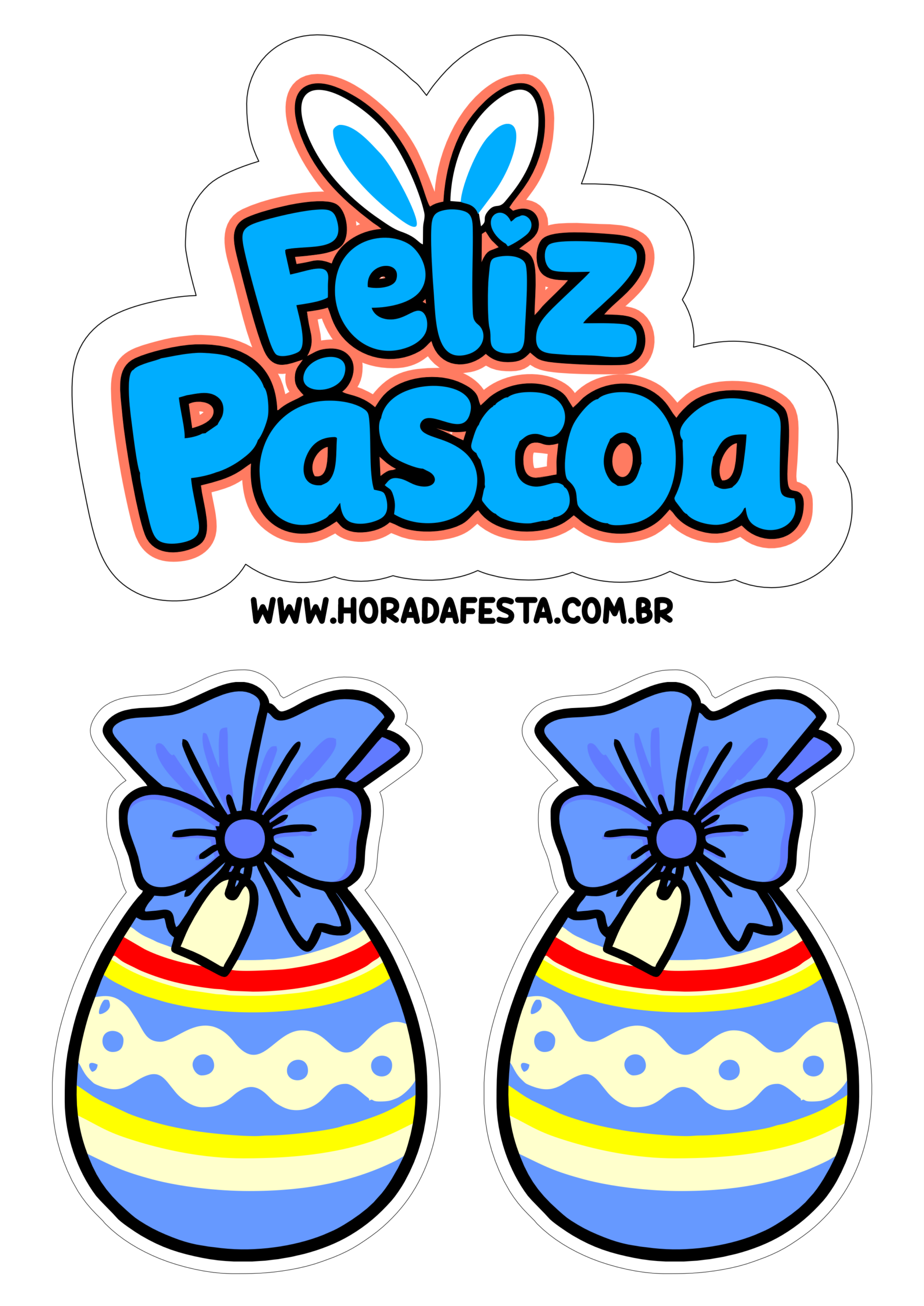 ovo de páscoa para imprimir 2026