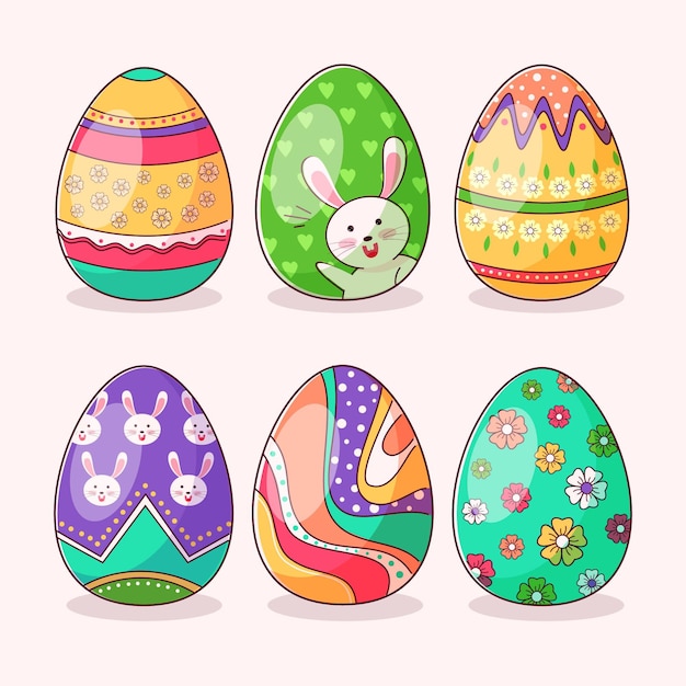 desenhos de ovos de páscoa para imprimir e colorir