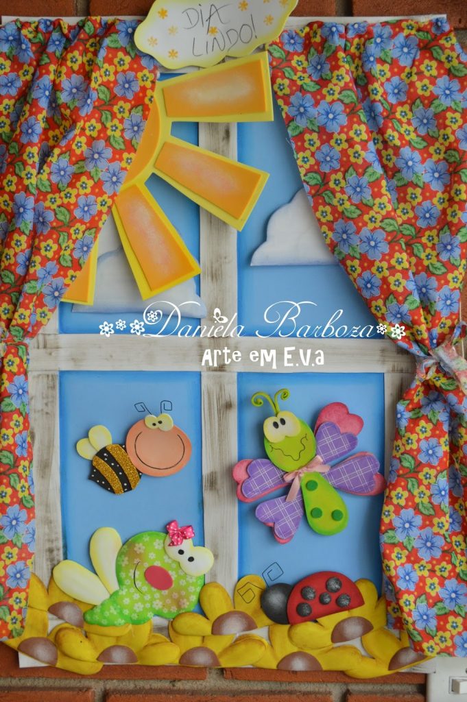 ideias painel criativo eva decoração festa infantil