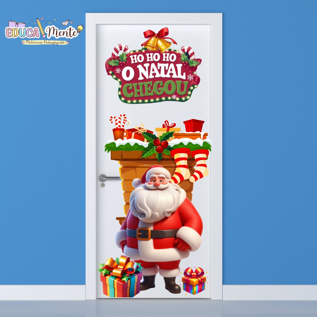 painel de natal escolar