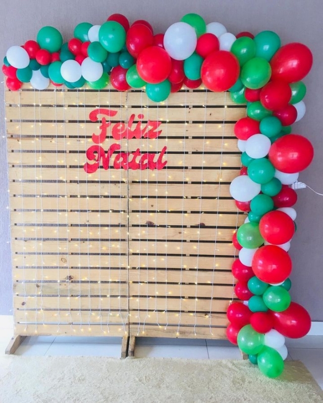 decoração de natal simples para parede