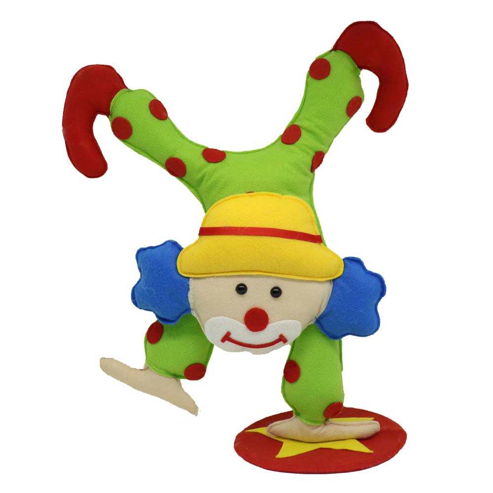 Decoração de Festa Infantil com Palhaços de Feltro: Ideias Criativas