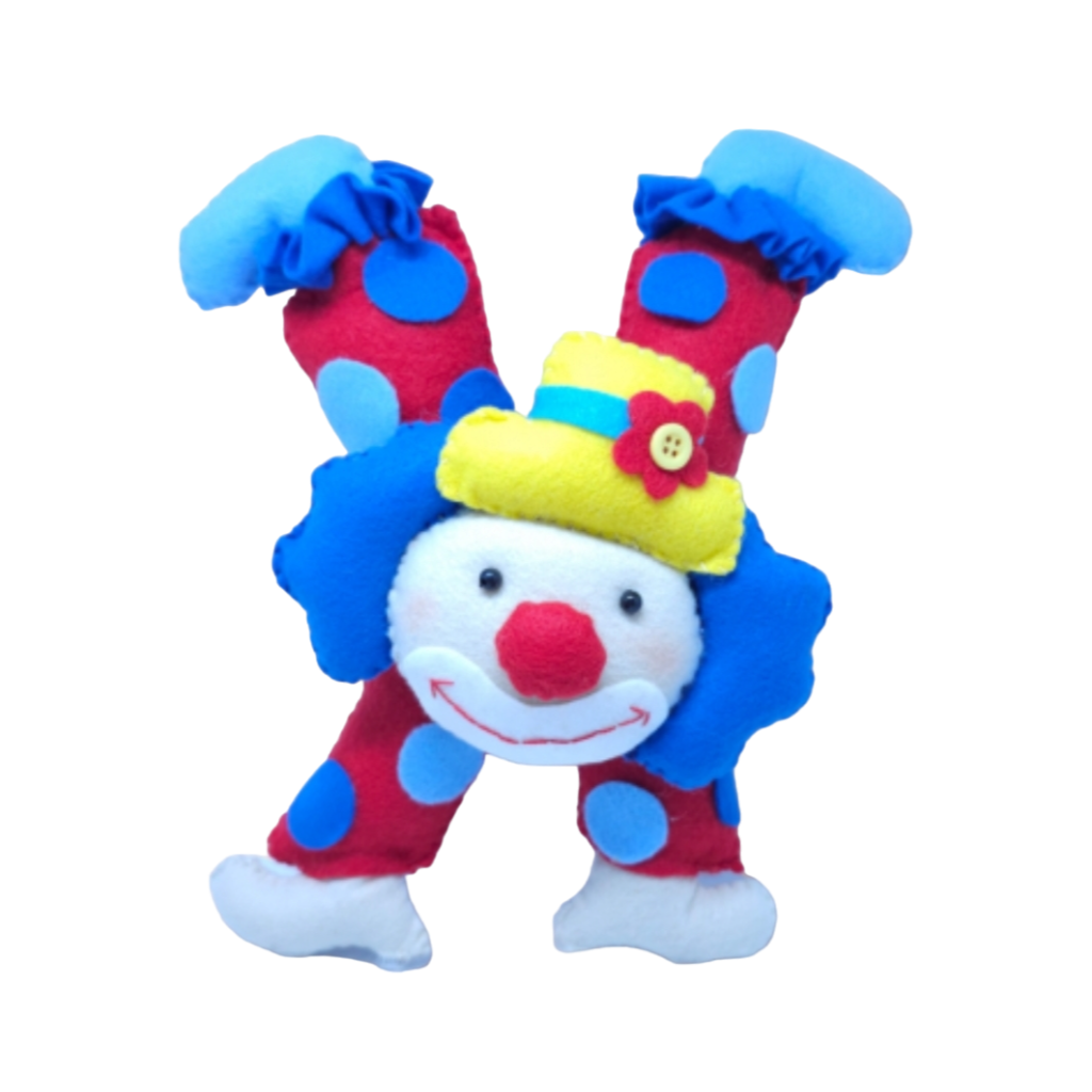 Palhaço das Emoções em Feltro: Recurso Lúdico para Crianças