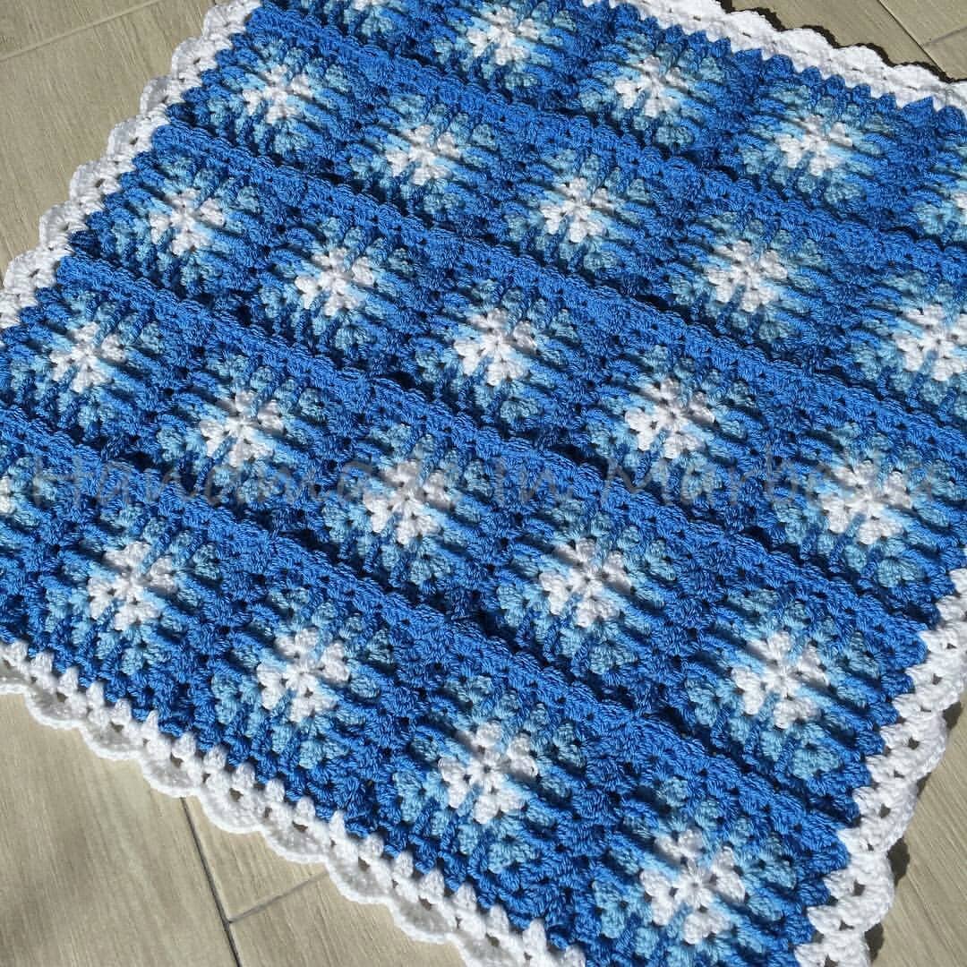 paninho de croche quadrado