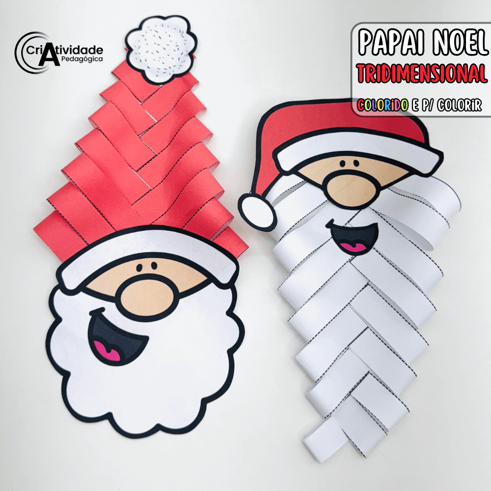 desenhos do papai noel para pintar