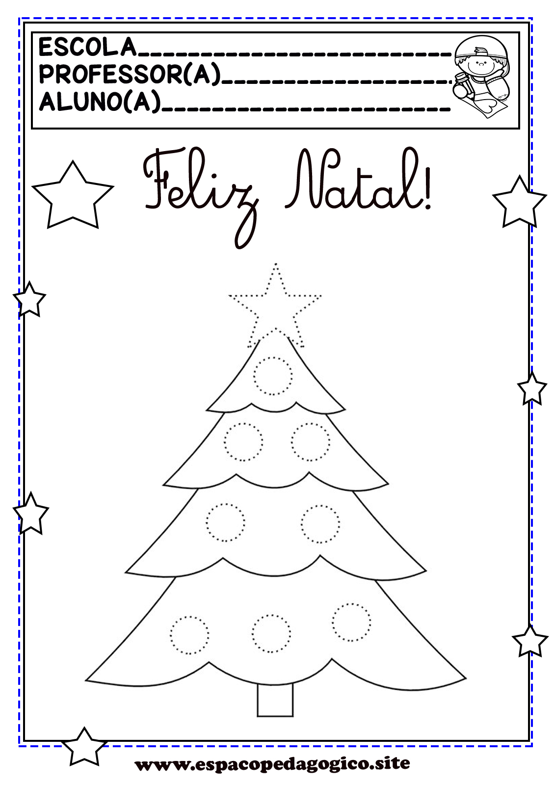 papel de parede do papai noel para colorir