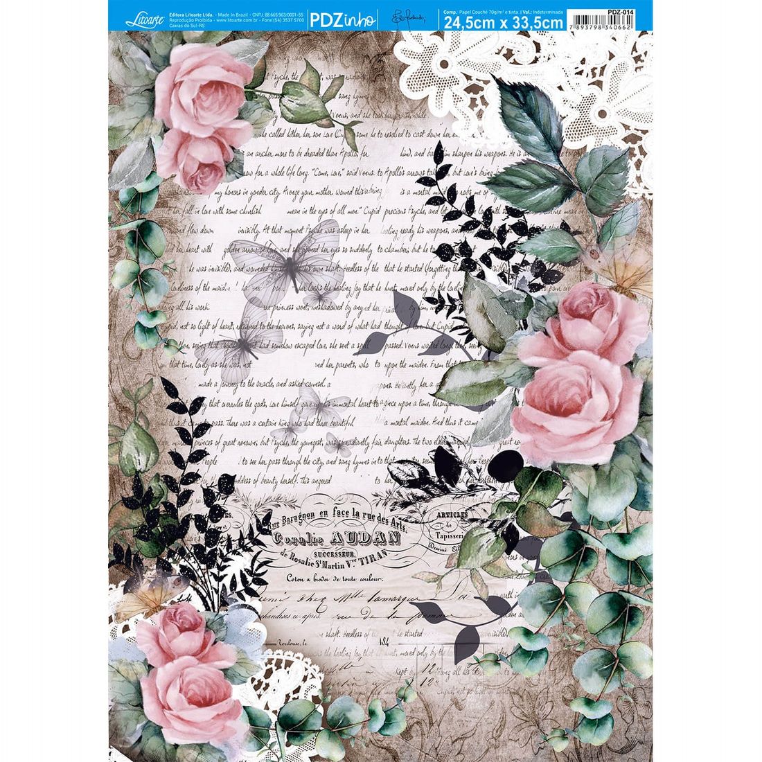 papéis para decoupage