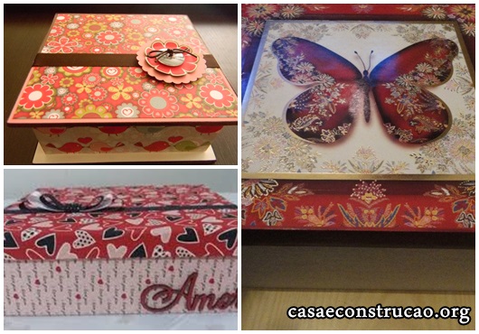 melhores papéis para decoupage em madeira