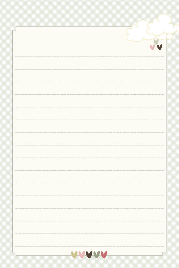 papel de carta para convite a4