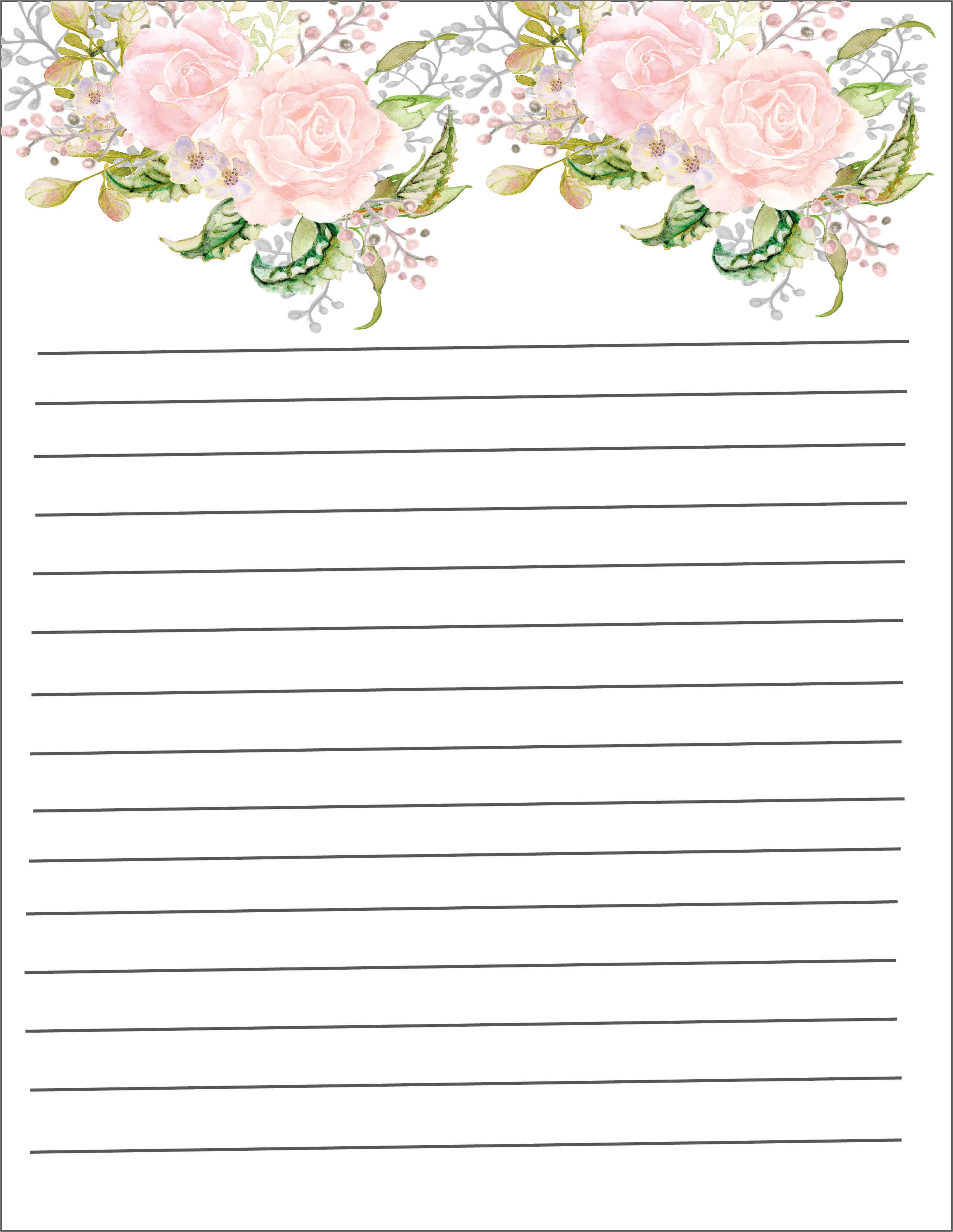 papel de carta personalizado para imprimir