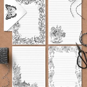 papel de carta vintage para imprimir