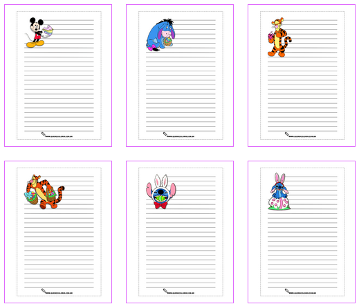 modelos de papel de carta para download