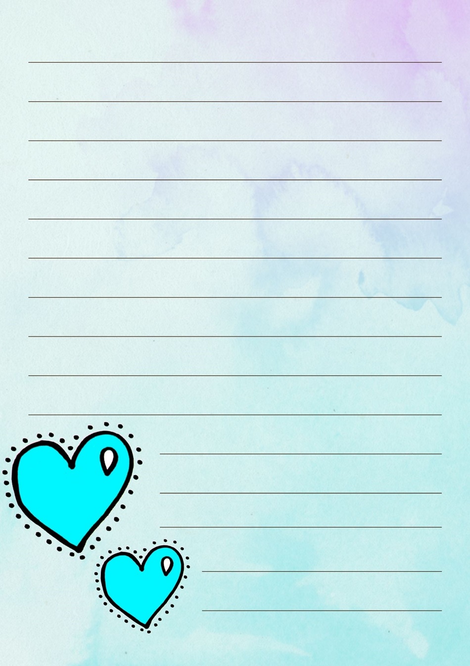 papel de carta floral A4