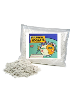 Papel machê com gesso