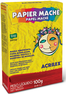 Máscaras de papel machê