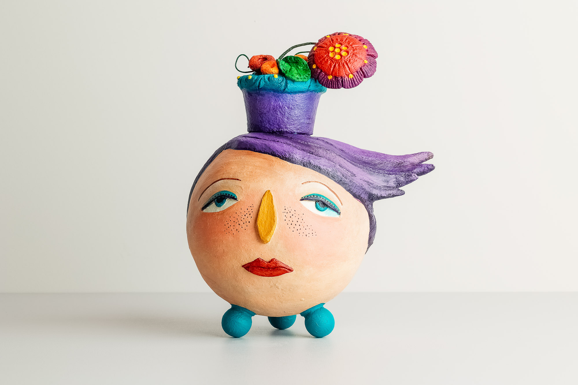 Esculturas de papel machê