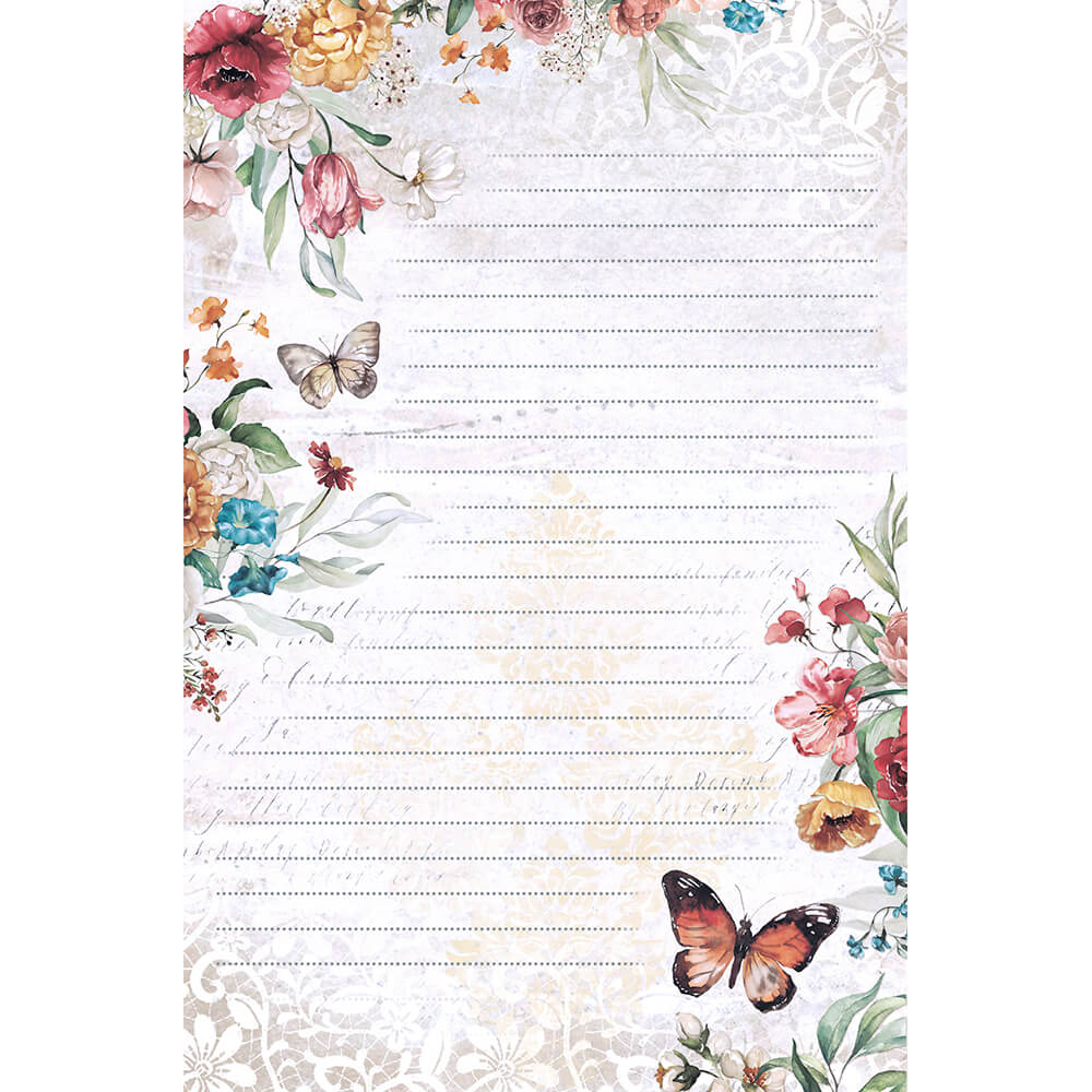 papel de carta liso com moldura para imprimir