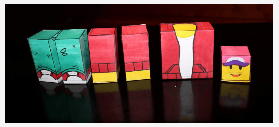 melhores templates de papercraft roblox para imprimir