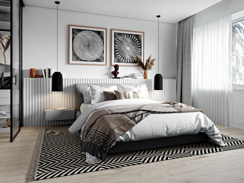 decorar parede quarto barato e bonito