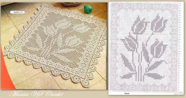 barbante para passadeira de crochê