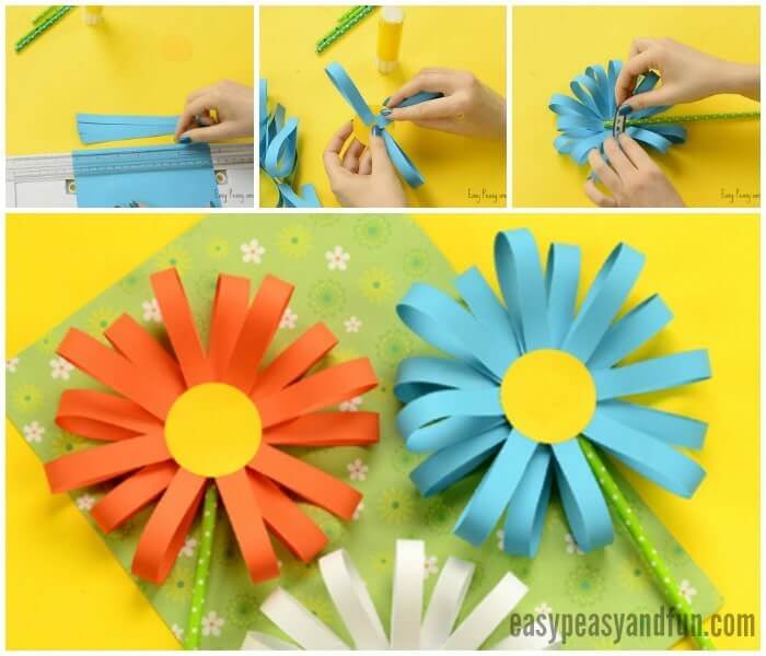 10 ideias criativas de decoração com flores de papel