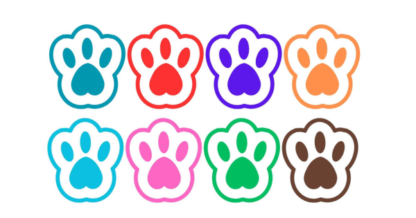 pegadas de coelho para imprimir pdf