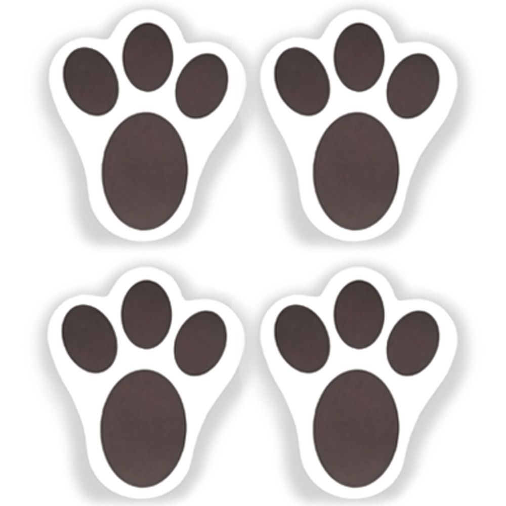 como usar patinhas de coelho para imprimir na decoração