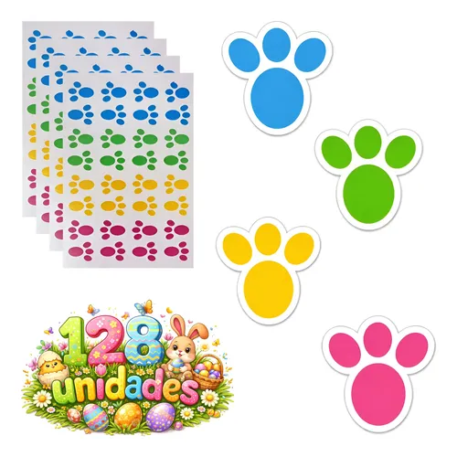 pegadas de coelho com farinha