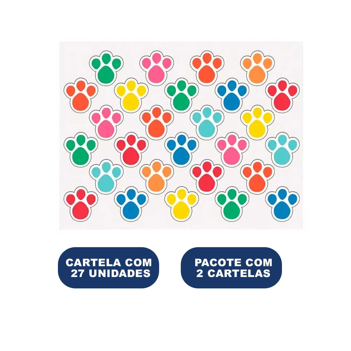 custo de impressão de moldes de pegadas de coelho