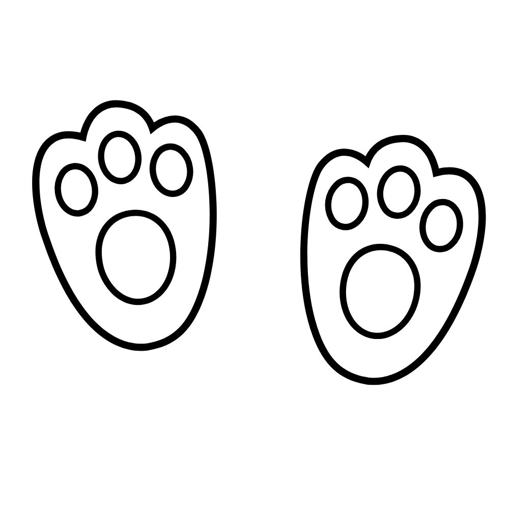 erros comuns ao usar moldes de pegadas de coelho