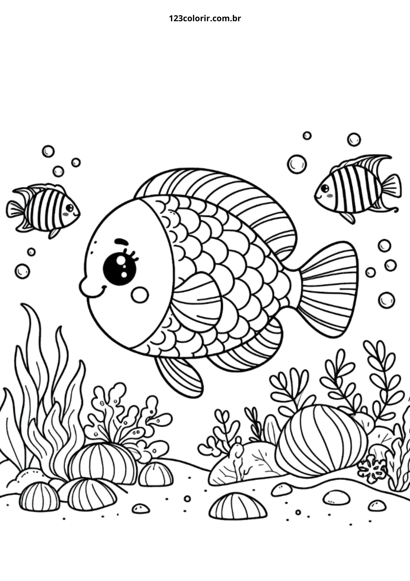 peixinhos para imprimir