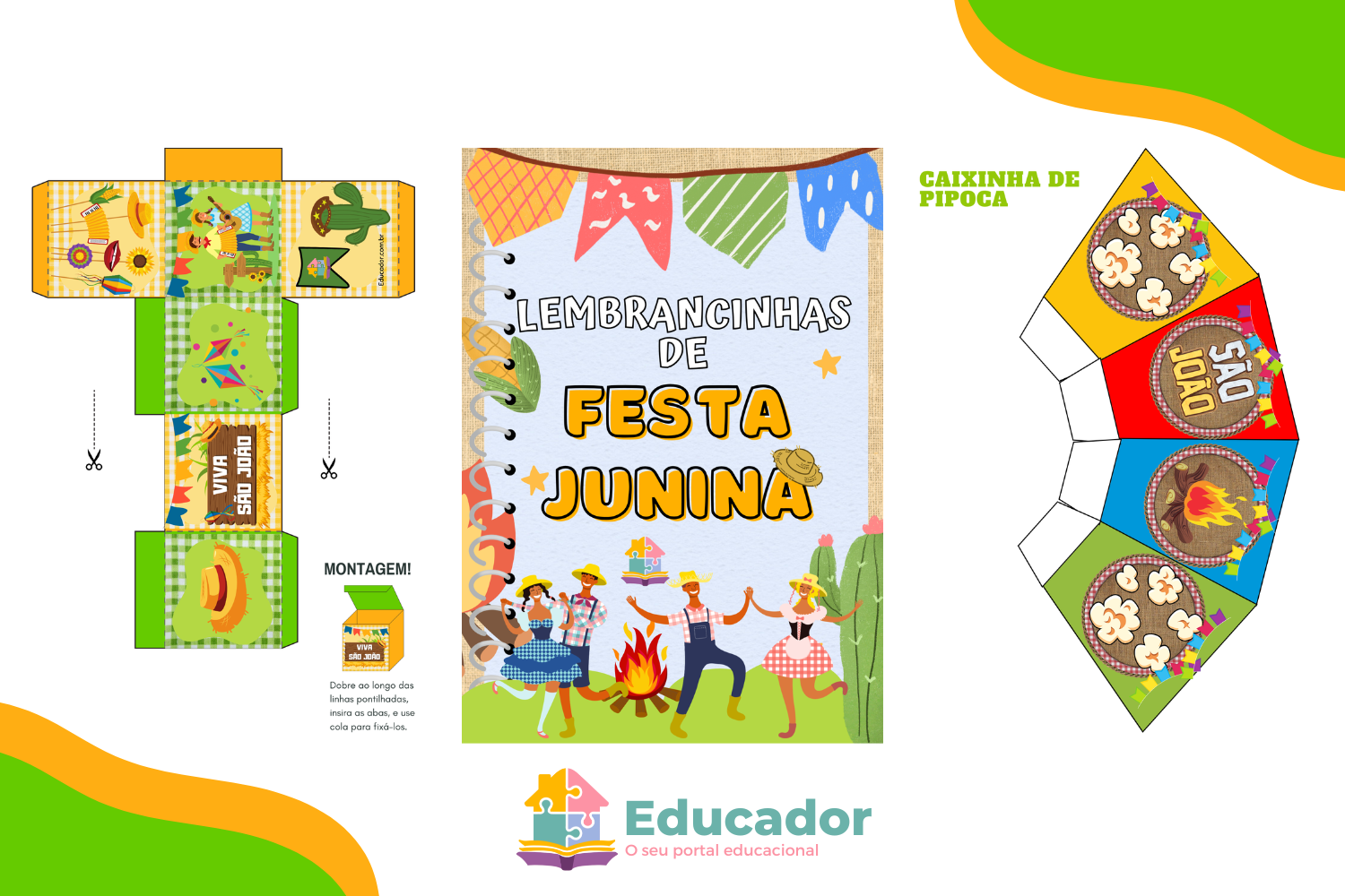 kit festa junina para imprimir grátis