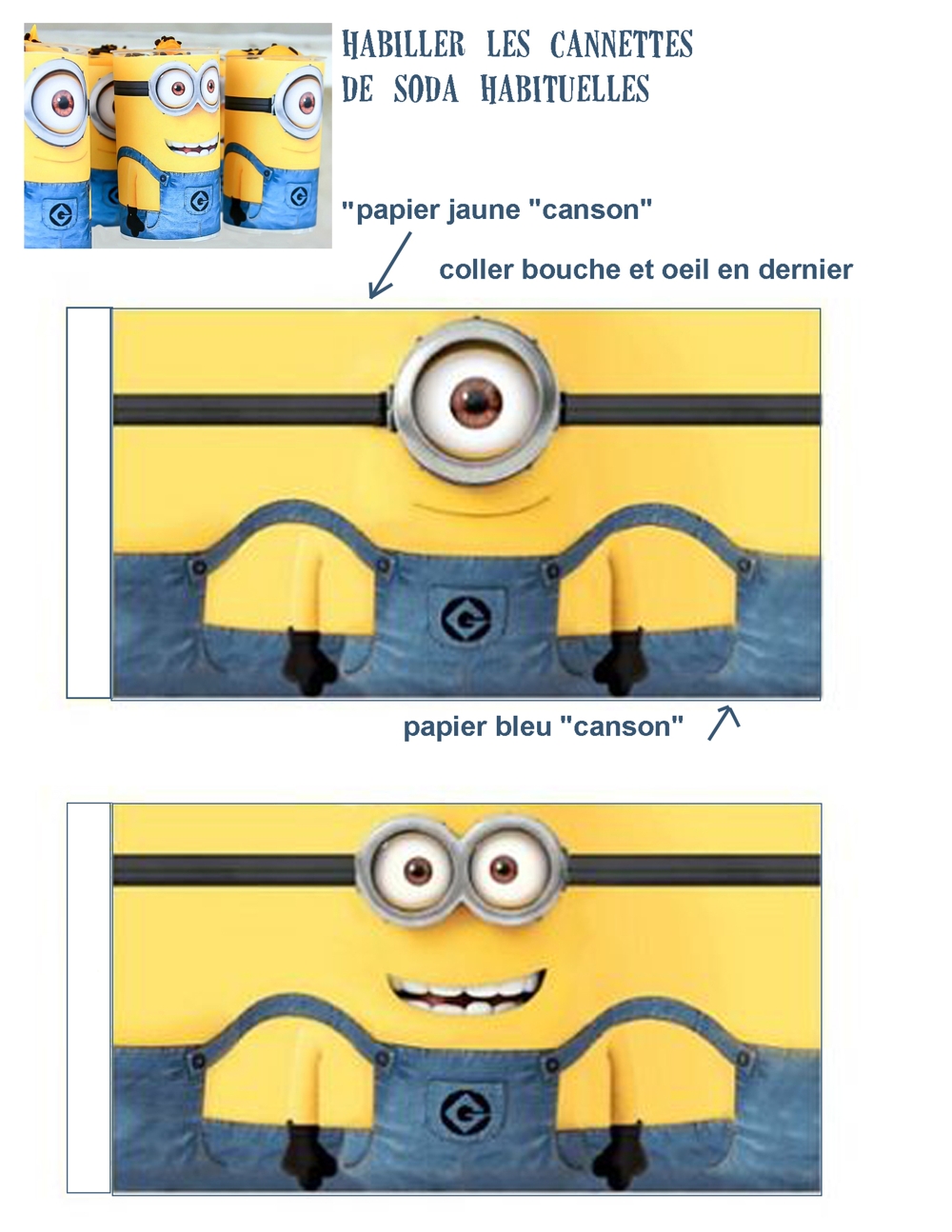 Convite Minions com RSVP