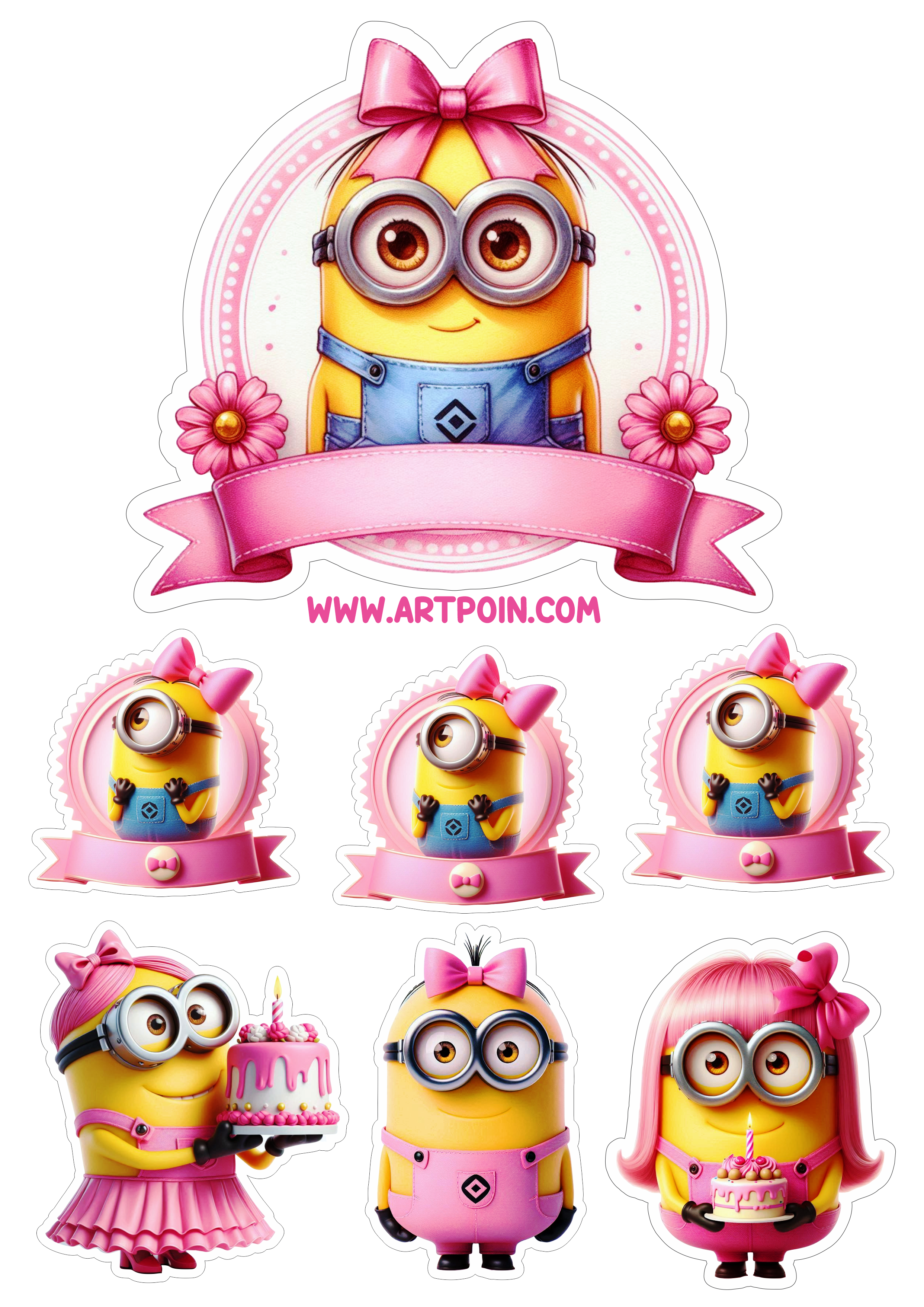 Minions Super-Heróis kit festa