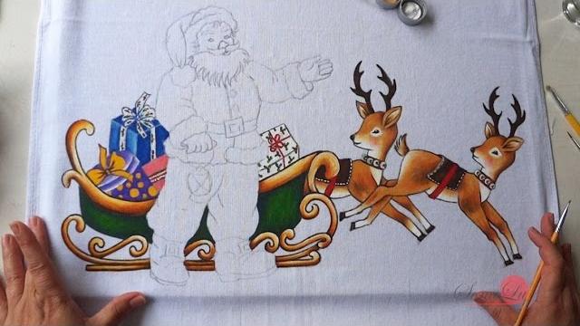 Os Melhores Pincéis para Detalhes em Pintura de Papai Noel
