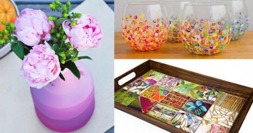 pintura em vidro vitral vs esmalte qual o melhor
