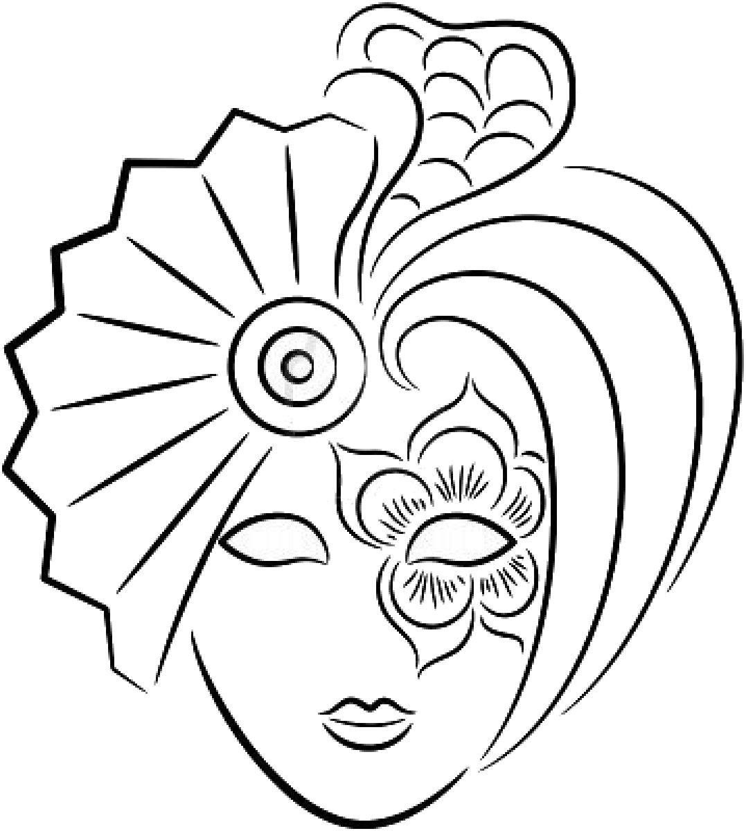 ideas para decorar máscaras de carnaval