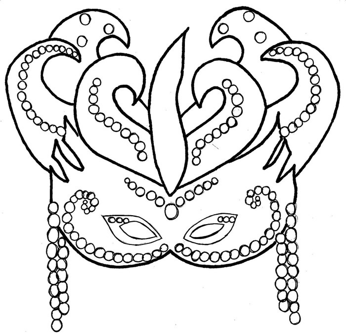 plantillas máscaras carnaval para imprimir gratis