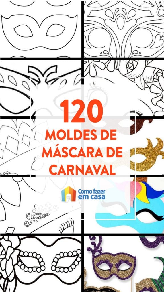 antifaces carnaval para niños