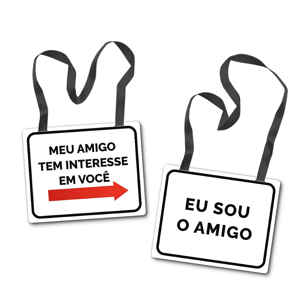Tamanho ideal para plaquinhas de carnaval