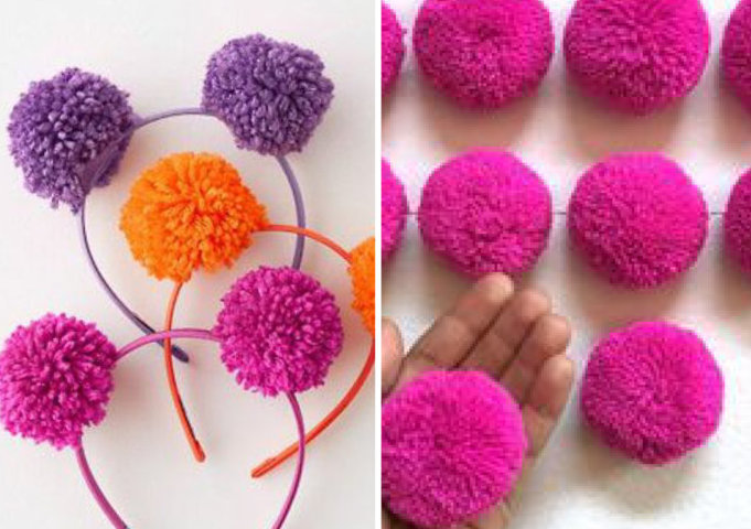Artesanato Infantil: Como Fazer Bichinhos de Pompom com as Crianças