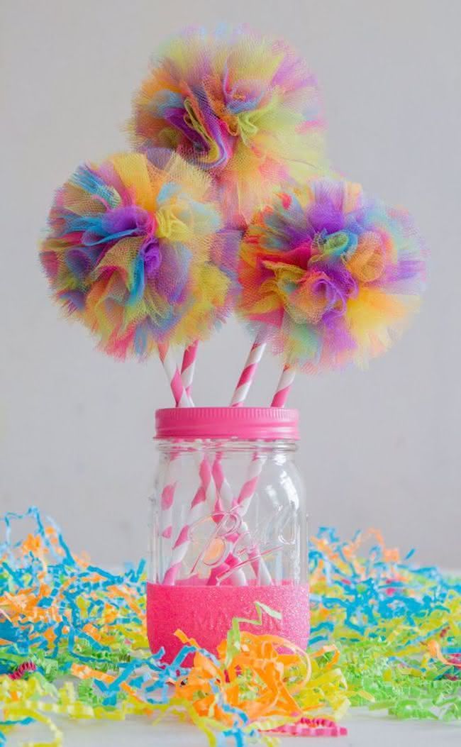 pompom para decoração
